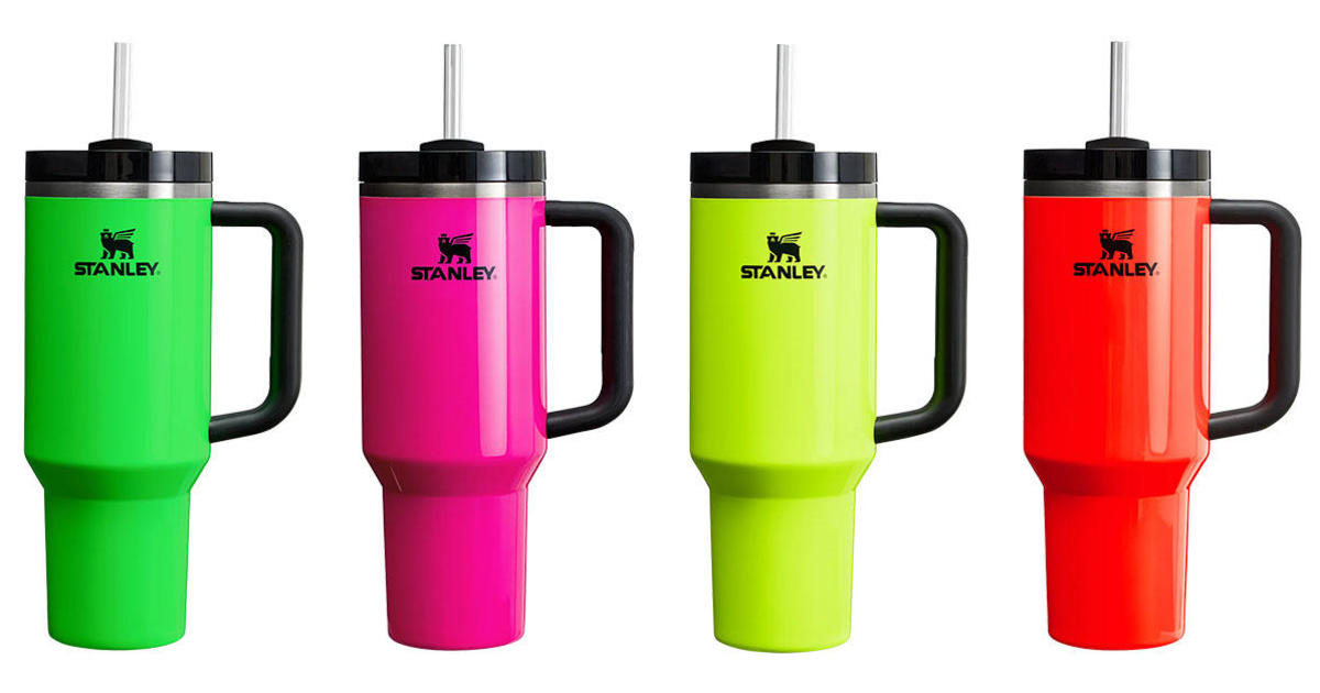 Stanley's new neon 2024 Spring Fling Collection drops today: Get a tumbler  before they sell out - CBS News