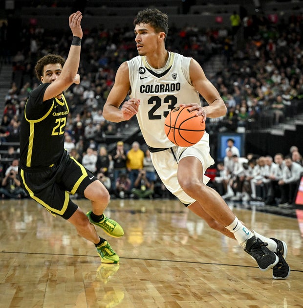 UNIVERSITY OF COLORADO BUFFALOES VS OREGON DUCKS, MEN'S NCAA BASKETBALL