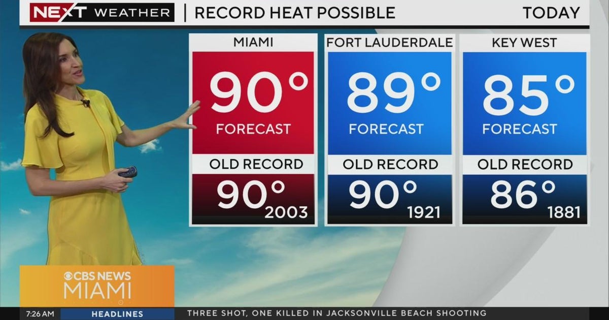 Miami Weather for Monday 3/18/2024 7AM - CBS Miami