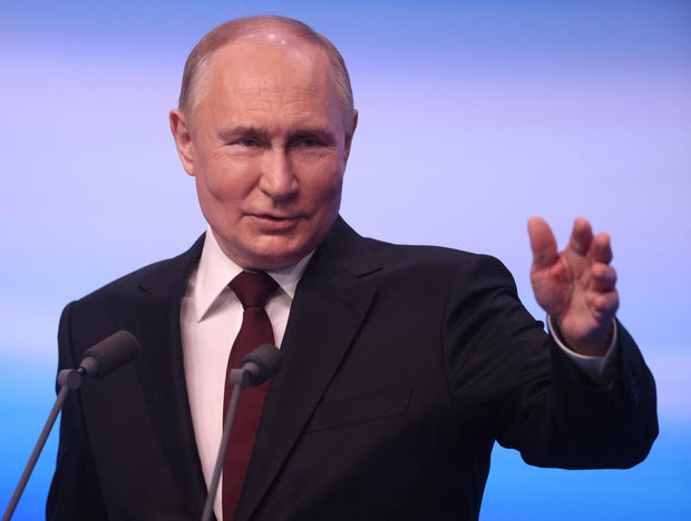 Russian President Putin Wins The 2024 Presidential Elections