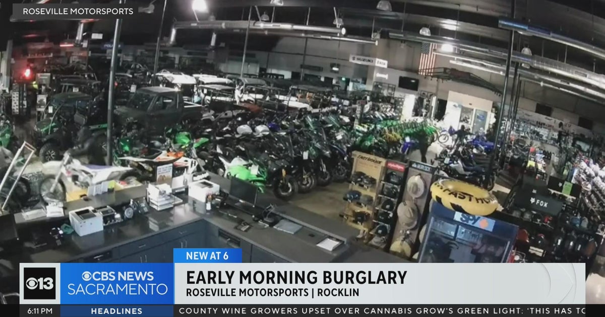 Roseville Motorsports hit in early morning burglary