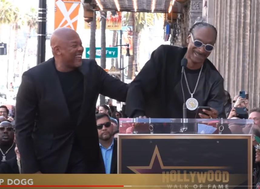 Dr. Dre honored with star at Hollywood Walk of Fame ceremony - CBS Los ...