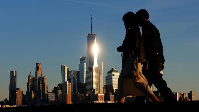 Sunset in New York City 