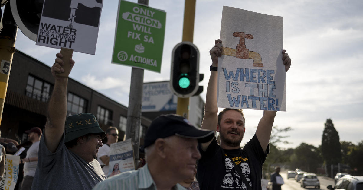 South Africa water crisis sees taps run dry across Johannesburg