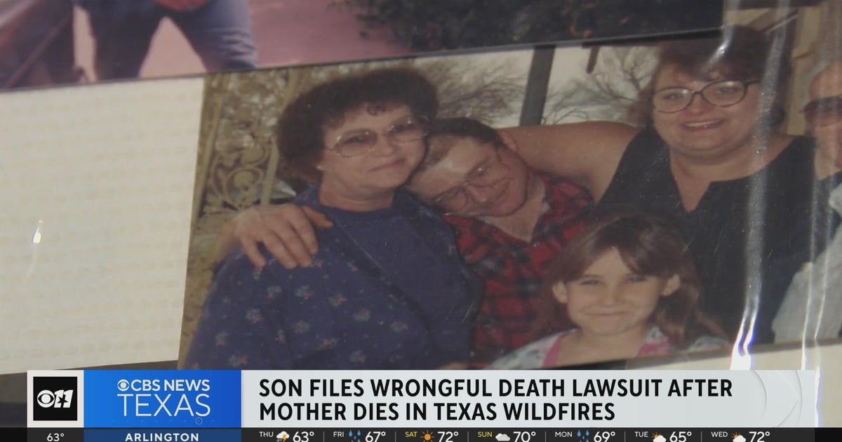 Son files wrongful death lawsuit after mother dies in Texas wildfires ...
