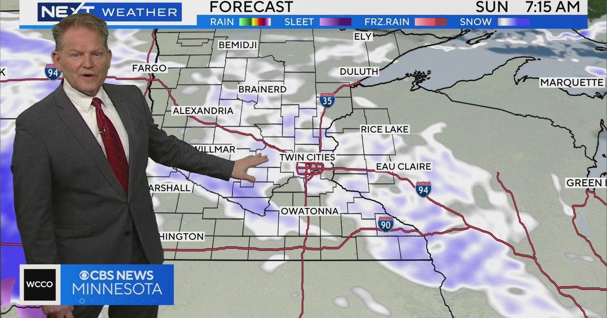 Saturday will be dry with a high of 32 but heavy wet snow is set to ...