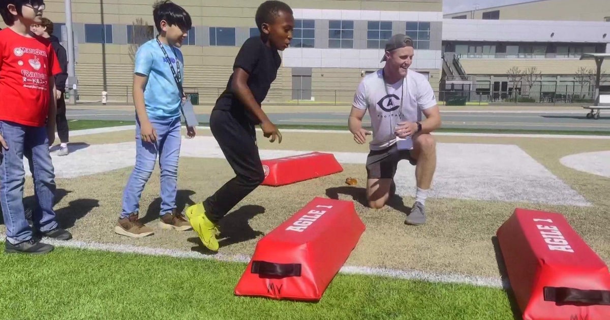 NFL Hall of Famer Tim Brown hosts annual youth football camp at Sacramento State
