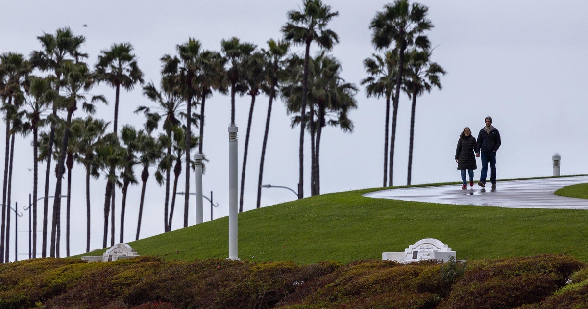 Rain dampens Southern California on first weekend of spring - CBS Los ...