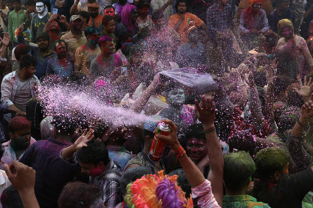Millions in India are celebrating Holi. Here's what the Hindu festival of colors is all about.