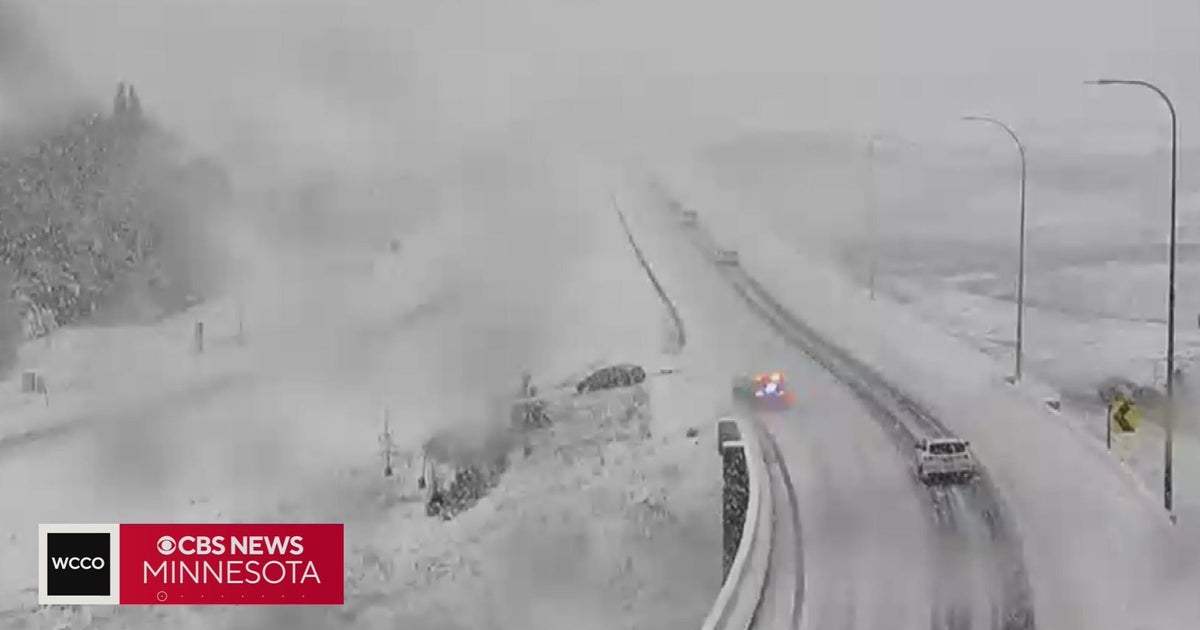 Mix of snow and ice make for tricky morning commute - CBS Minnesota