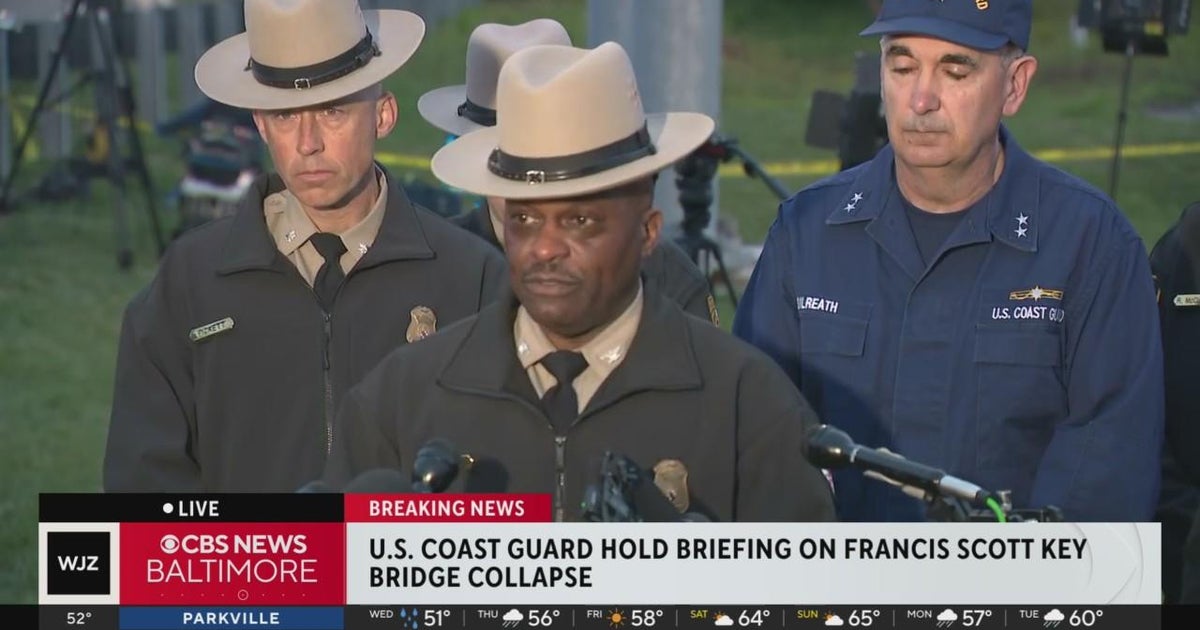 US Coast Guard suspends search, presumes workers dead - CBS Baltimore