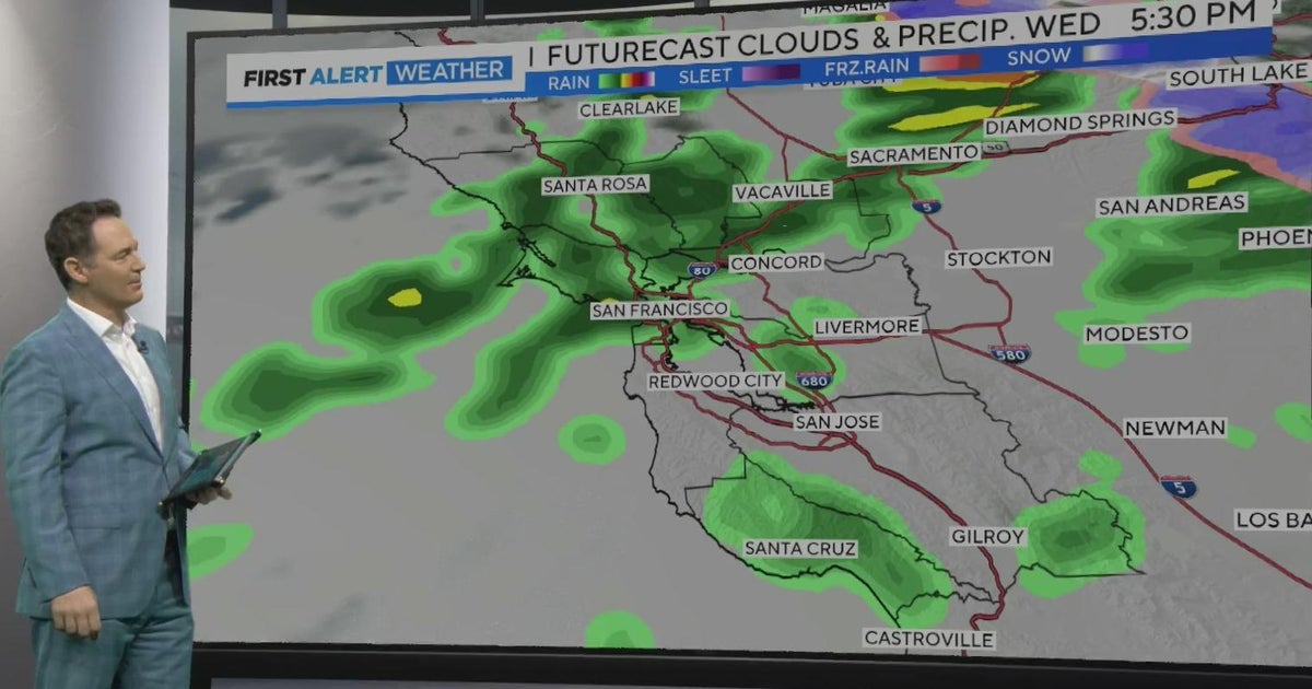 Wednesday morning First Alert Weather forecast 3/27/24 - CBS San Francisco