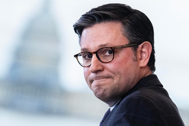 House Mike Johnson at the U.S. Capitol on March 21, 2024.
