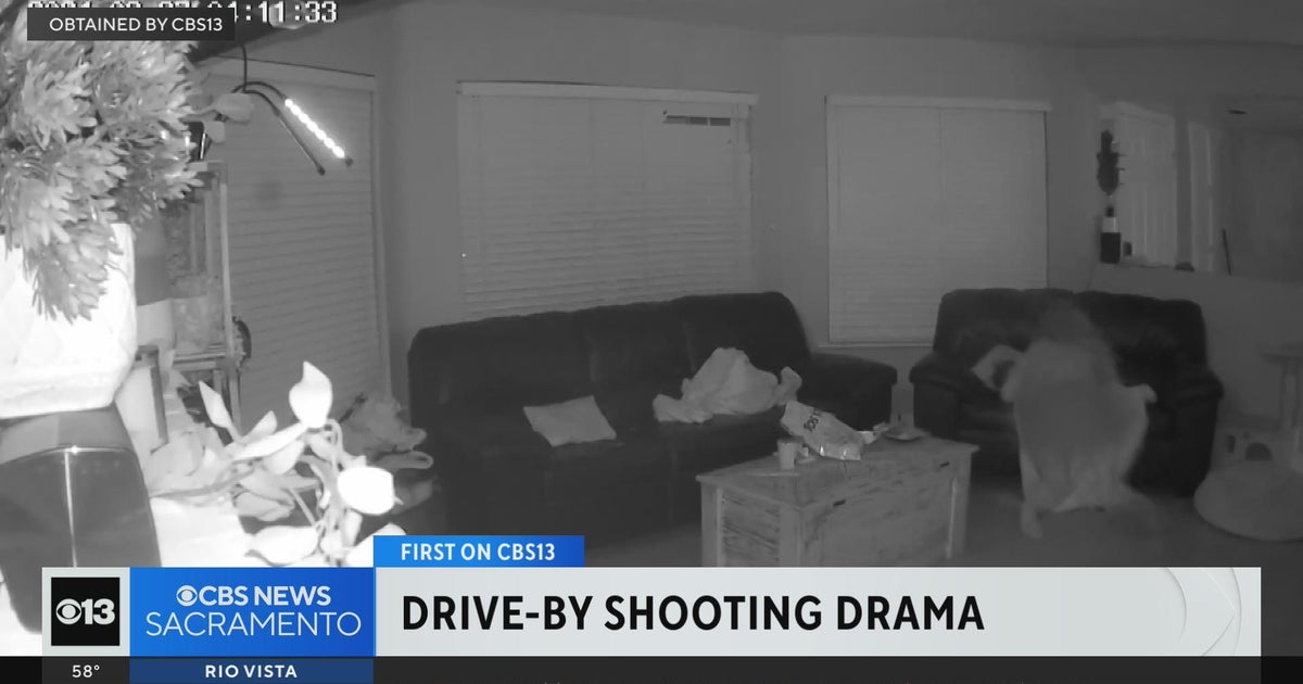 Bullets in Rio linda drive-by land inches from sleeping child