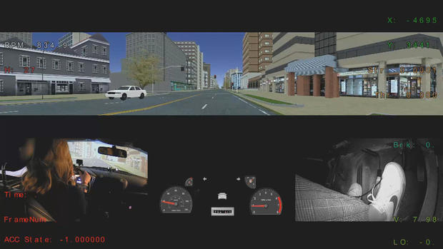 UMass driving simulator 