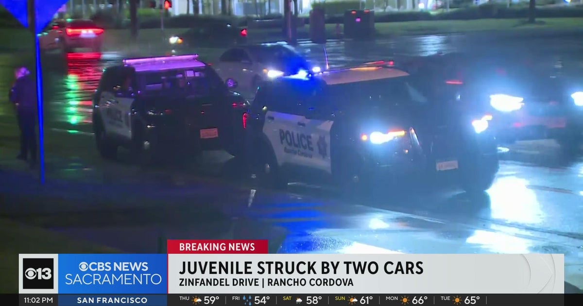 Girl hit by 2 cars in Rancho Cordova