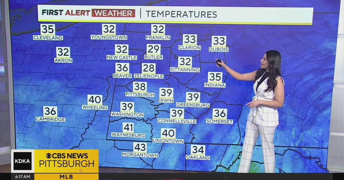 KDKA-TV Morning Forecast (3/29) - CBS Pittsburgh