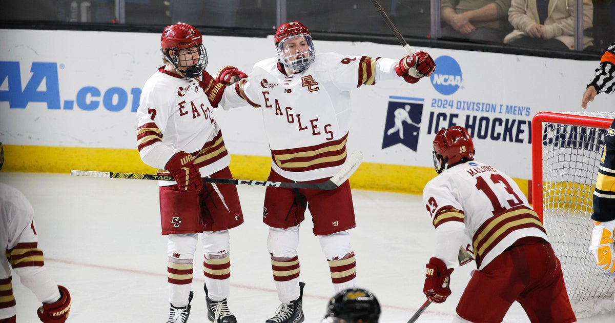 Top-ranked Boston College rolls to 6-1 win over Michigan Tech in NCAA Tournament - Vimarsana News