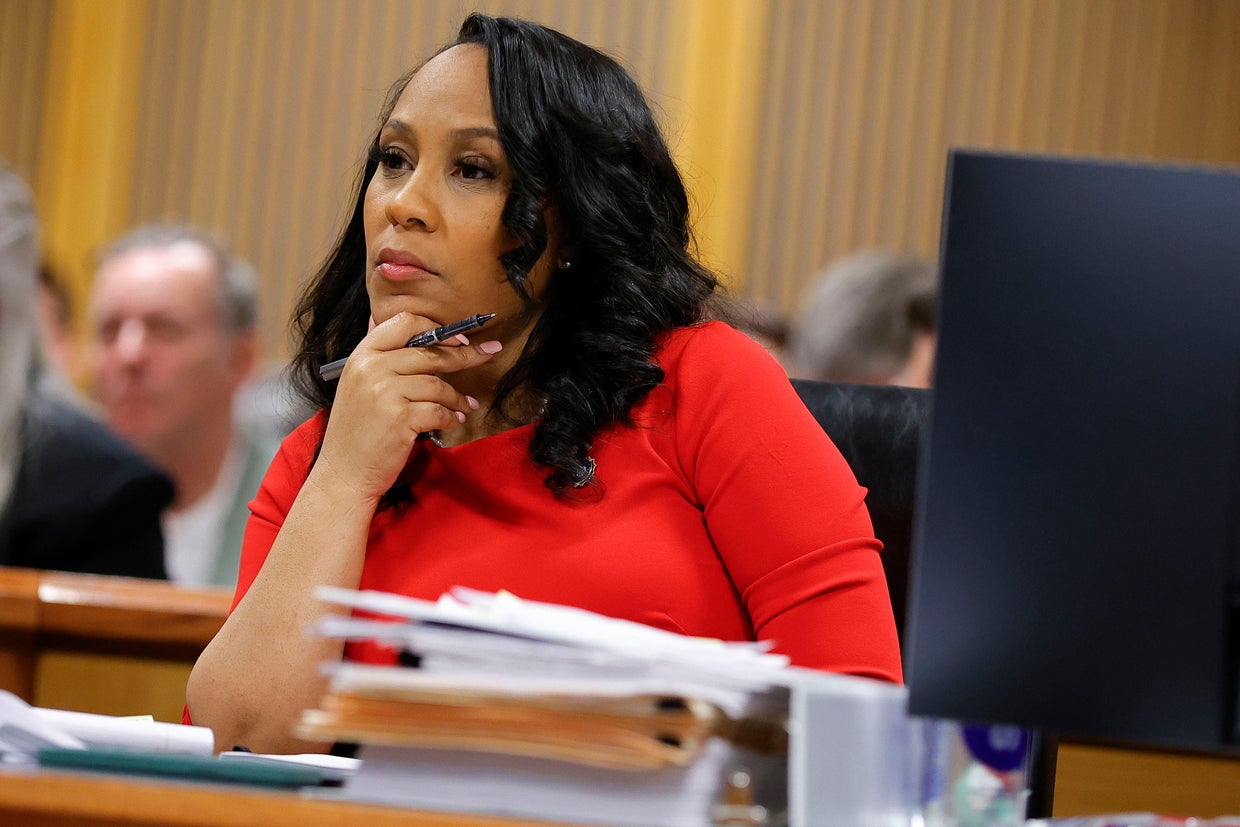 Fulton County District Attorney Fani Willis in court 