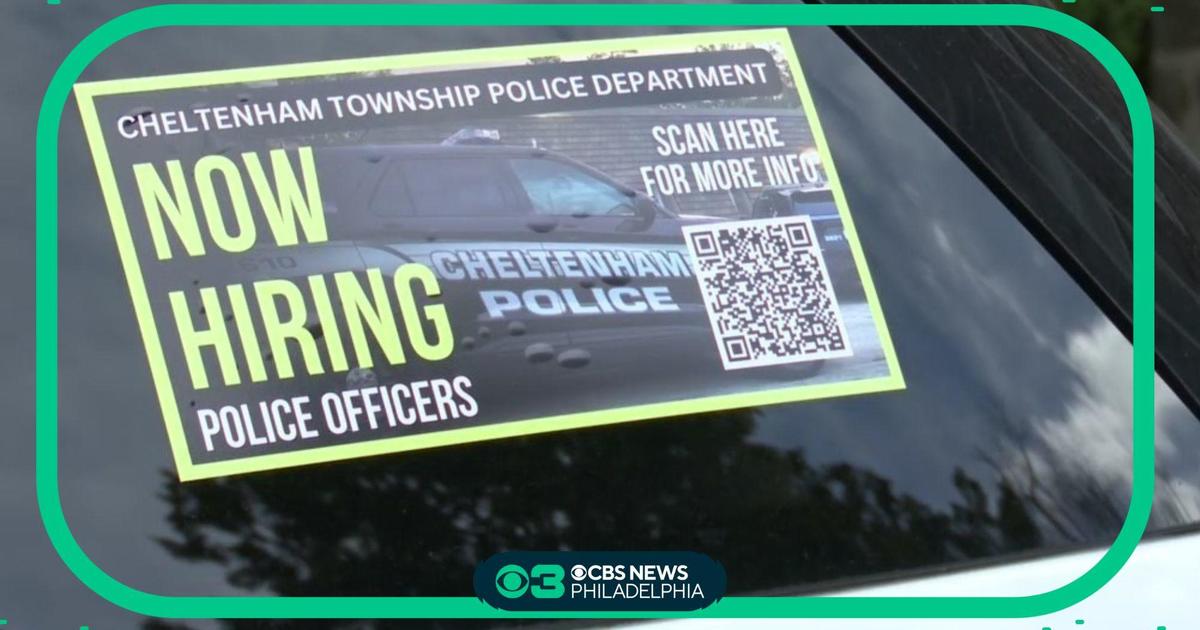 Cheltenham Township Police Department meets recruiting goal - CBS ...