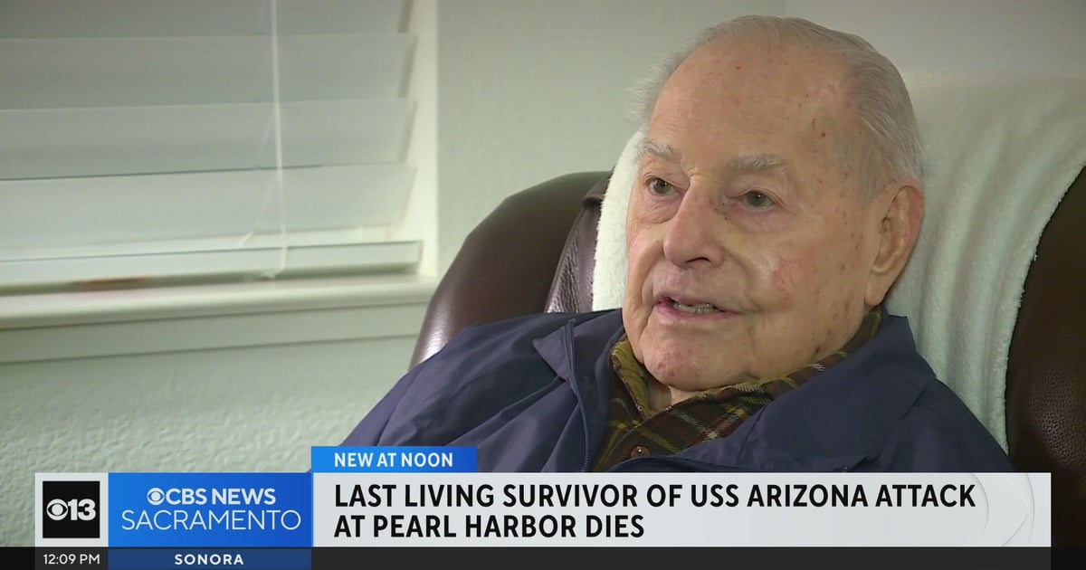 Last living survivor of USS Arizona attack at Pearl Harbor dies