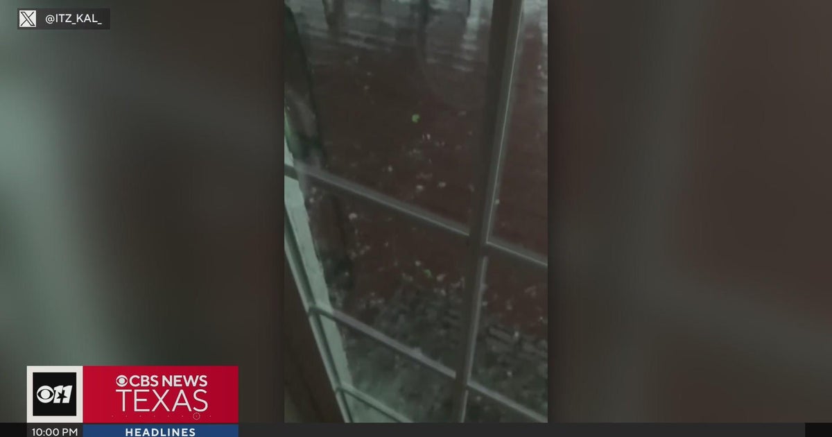 North Texas sees large hail and wind damage as storms move through ...