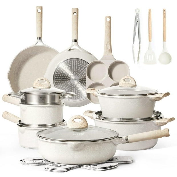 Carote 21-Piece Nonstick Pots and Pans Set