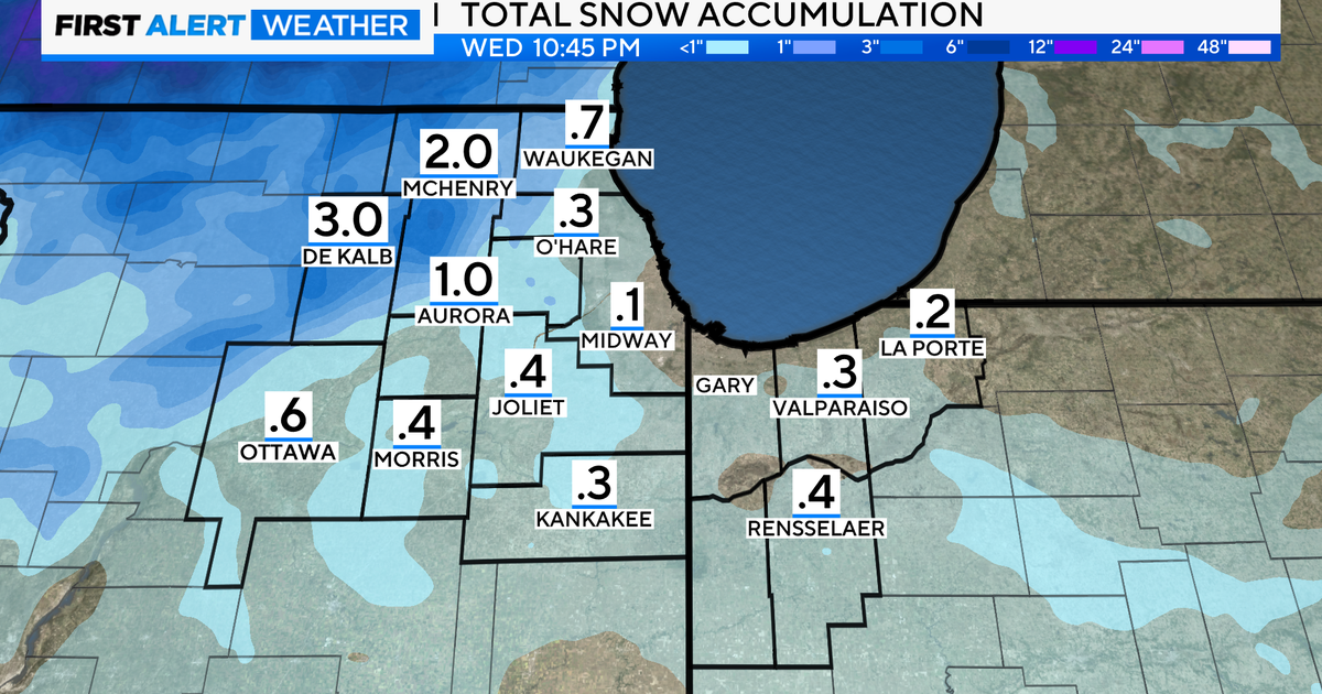 Rain storms and light snow returns to Chicago area - CBS Chicago