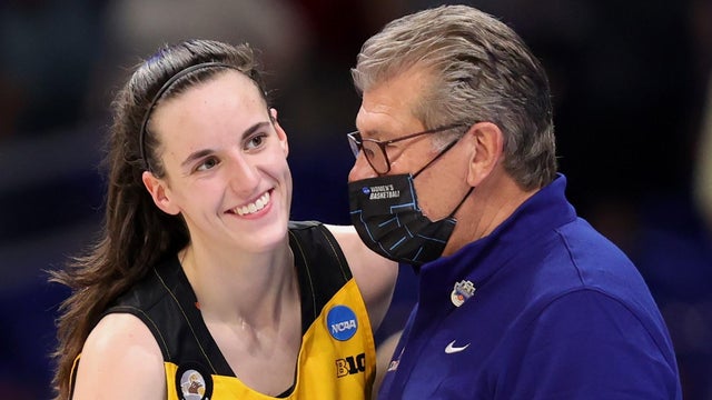 Caitlin Clark, Geno Auriemma 