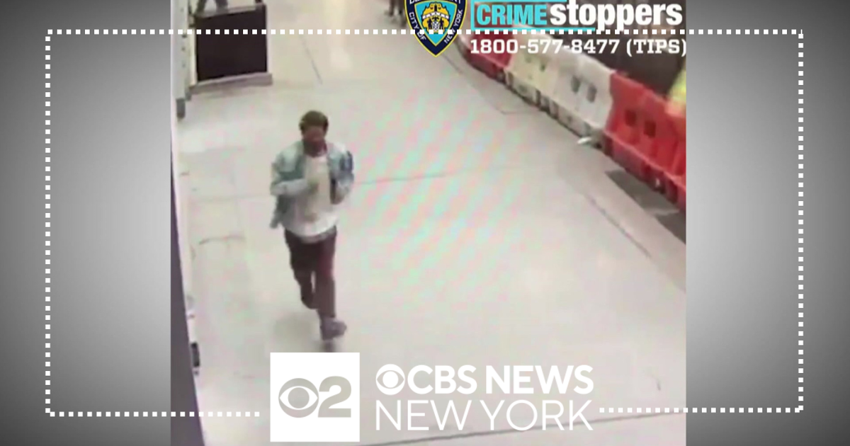 NYPD releases new video of suspect wanted for punching woman - CBS New York