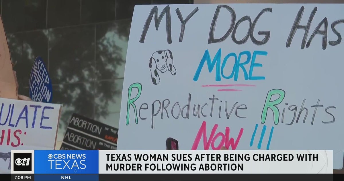 Texas woman sues after being charged with murder following abortion ...