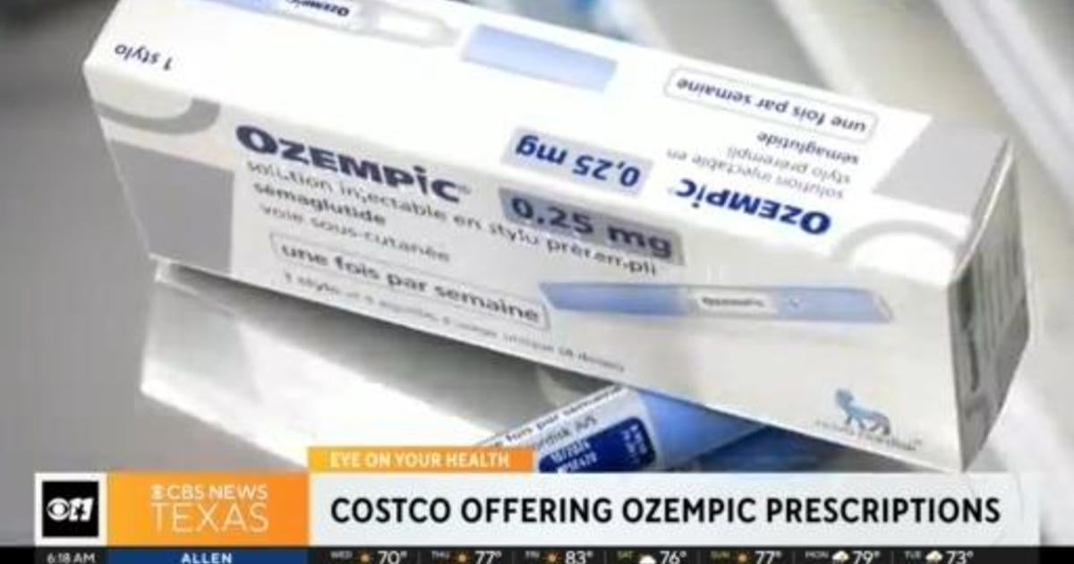 Costco now offering Ozempic prescriptions - CBS Texas