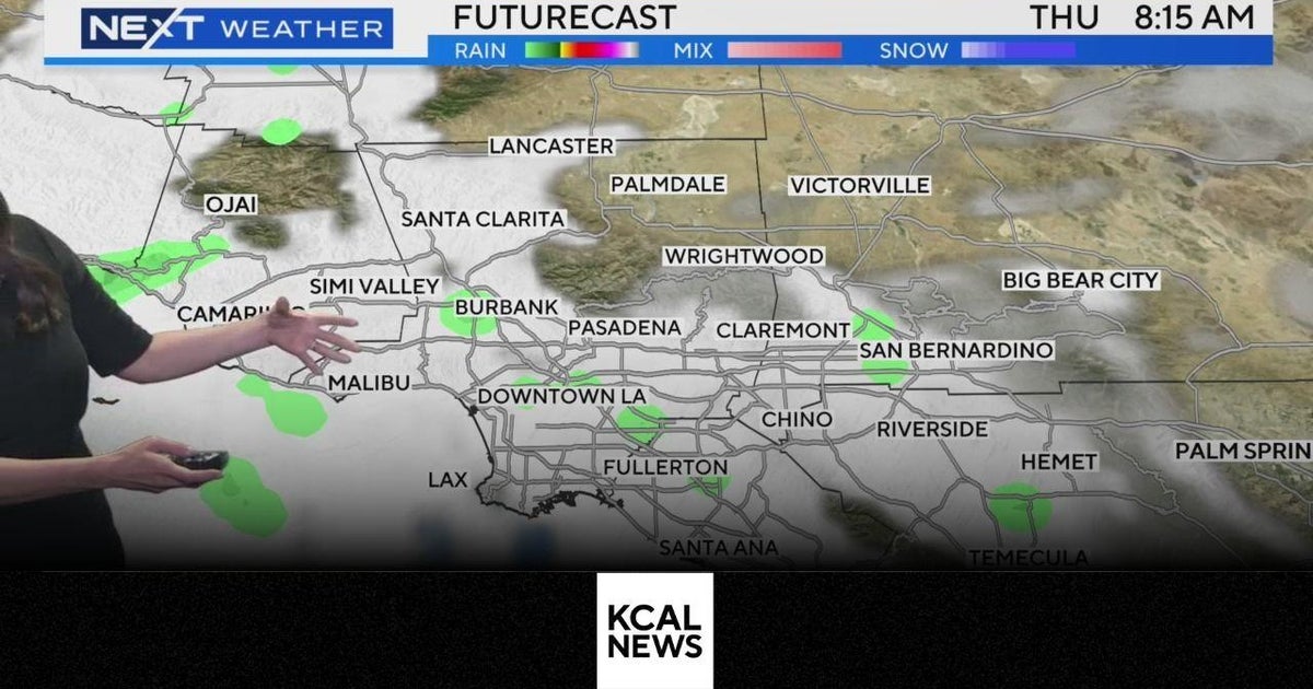 Amber Lee's Morning Weather (April 4) CBS Los Angeles