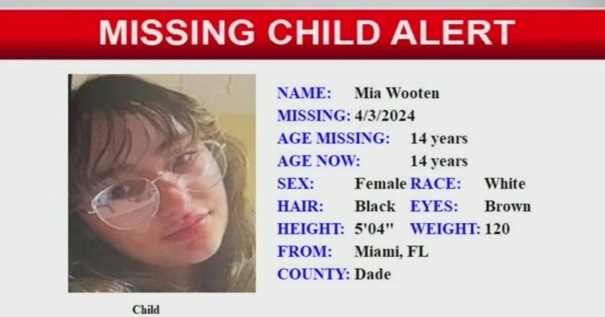 Missing Baby Notify issued for southwest Miami-Dade teen