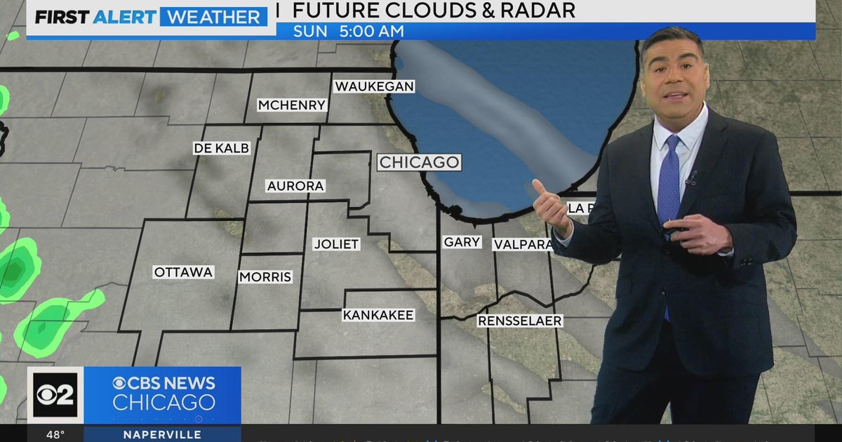 Mild temps, but some rain expected this weekend in Chicago area - CBS ...