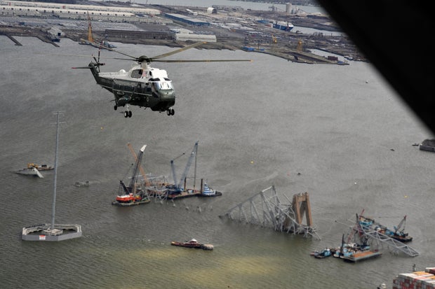 Maryland Bridge Collapse Biden 