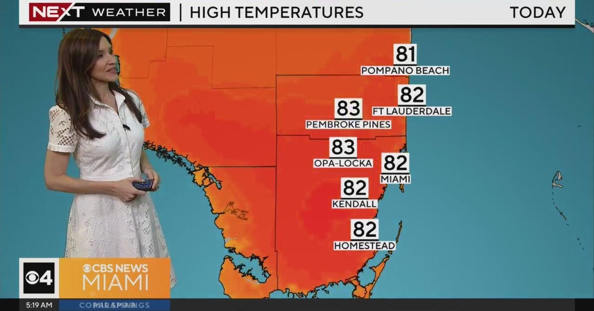 South Florida Weather for Friday 4/5/2024 5AM - CBS Miami
