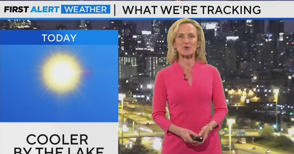 Sunshine in Chicago, cooler temps by the lake - CBS Chicago