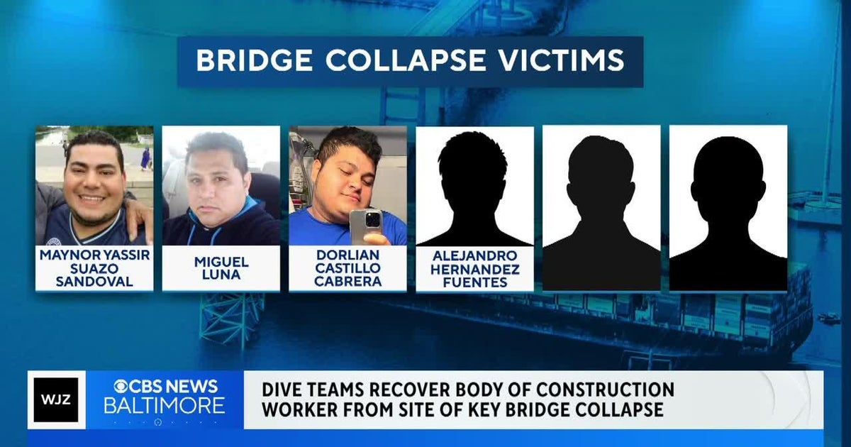 Body of third construction worker recovered from Key Bridge wreckage in ...