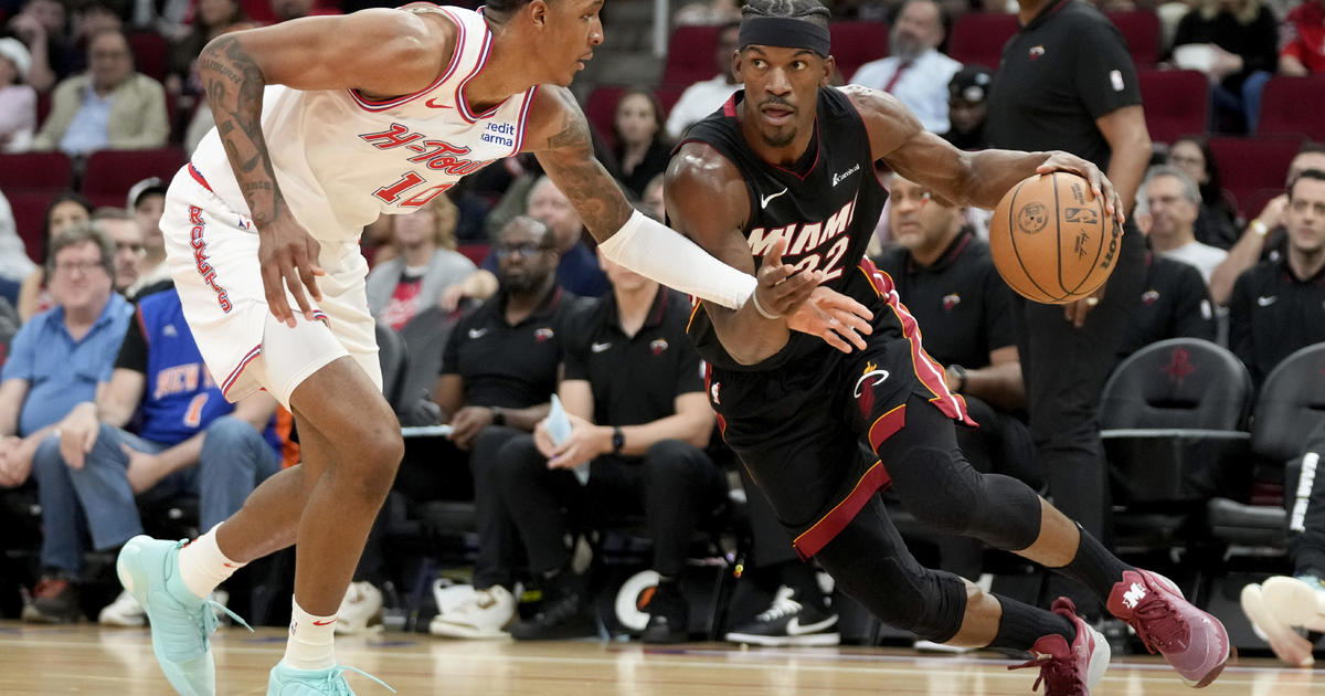 Butler scores 22 in Heat’s 119-104 victory above Rockets