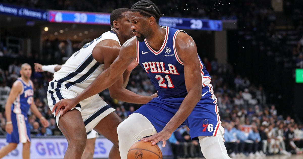 Embiid has 30 points and 12 rebounds in 23 minutes to lead the 76ers ...