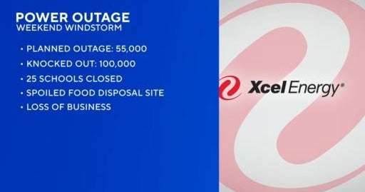Over 30K people still affected by Xcel Energy power outage in Colorado