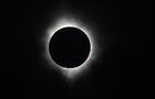 The moon covers the sun during a total solar eclipse, as seen from Fort Worth, Texas, April 8, 2024. 
