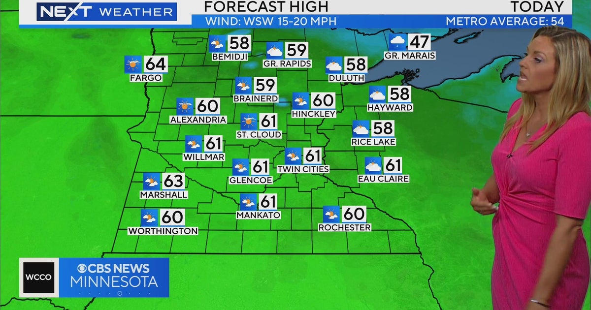 NEXT Weather: Noon report for Minnesota from April 9, 2024 - CBS Minnesota