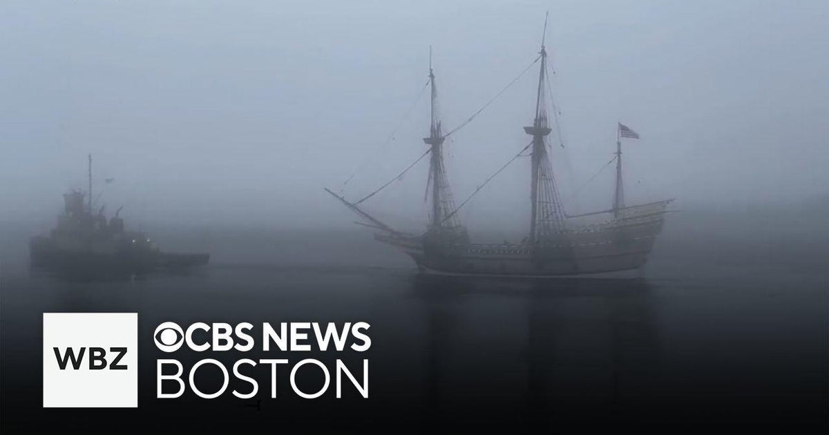 Video shows Mayflower II making an eerie trip through Cape Cod Canal ...