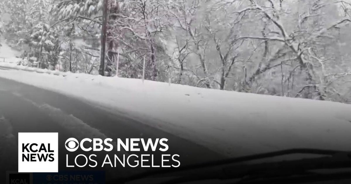 Weekend storm to bring rain to Southern California - CBS Los Angeles