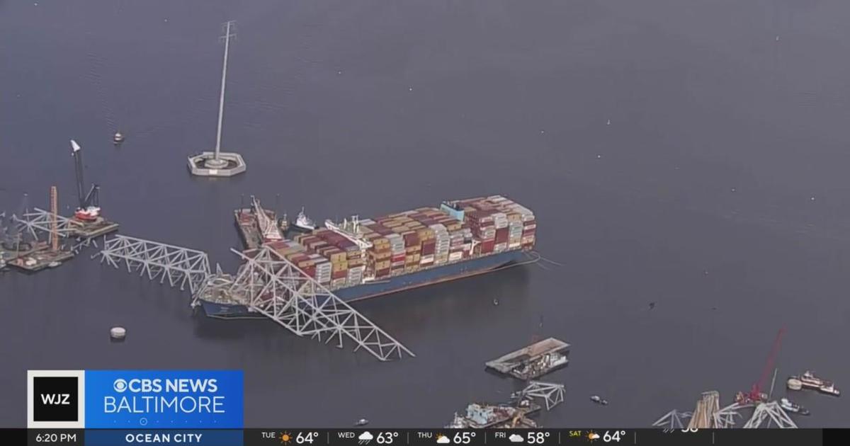 Fourth body recovered from Key Bridge collapse site - CBS Baltimore