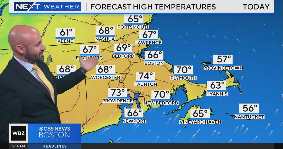 Next Weather: WBZ Mid-Morning Update For April 15 - CBS Boston