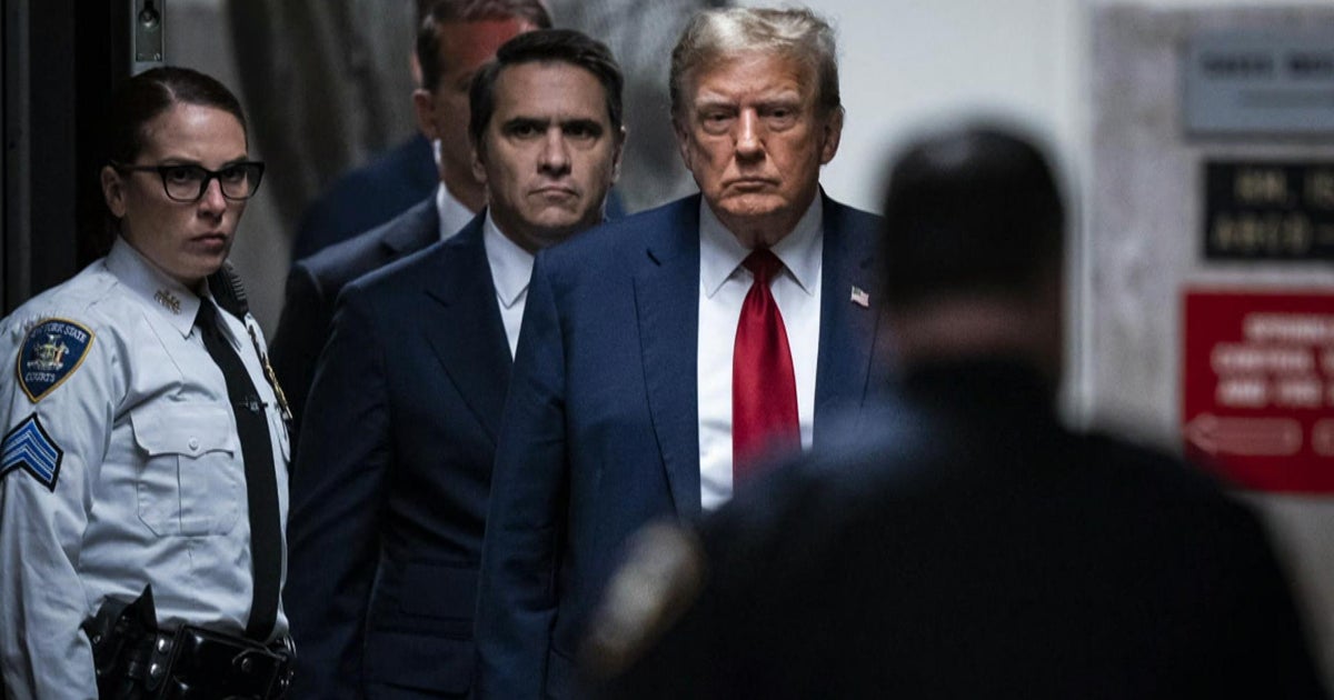 Trump becomes first former president to stand criminal trial - CBS News