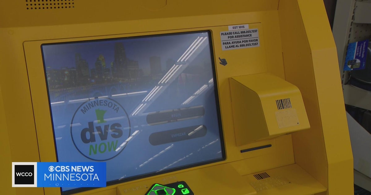 Stillwater Cub receives DMV tab kiosk CBS Minnesota